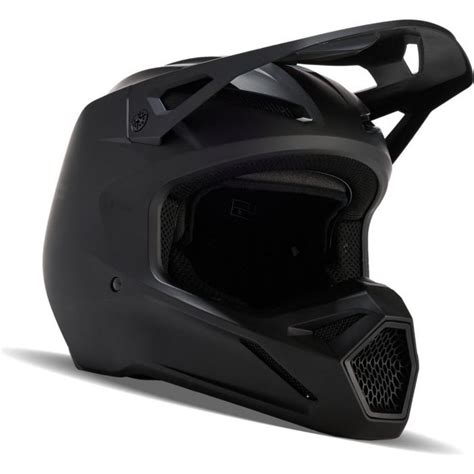 Fox Racing Youth V Matte Black Helmet Fortnine Canada