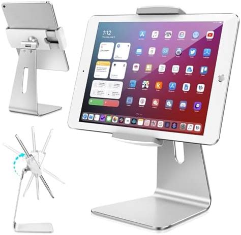 Ipad Pro Tablet Holder Stand Stouch Rotatable Aluminum Alloy