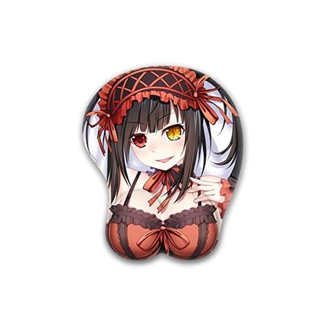 Date A Live Tokisaki Kurumi Anime 3d Oppai Mouse Pad Wrist Rest Pop Topic