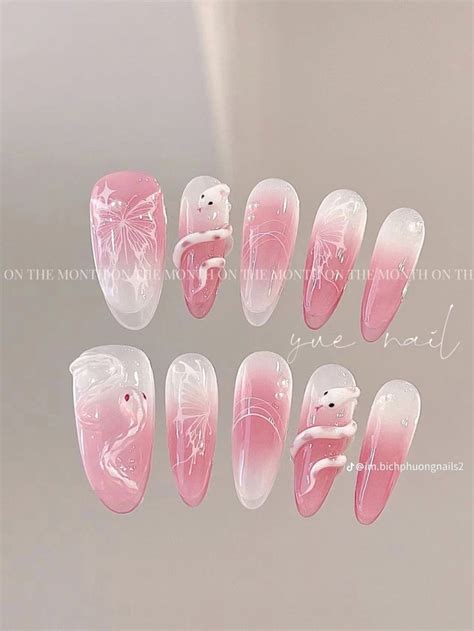 Pin By Chelsy ☆ On Nail In 2024 Fake Nails Designs Hello Nails