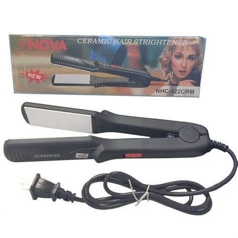 New Nova Professional Hair Straightener Nhc Crm