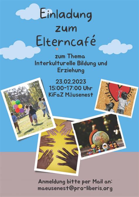 Einladung Elterncafe Pro Liberis