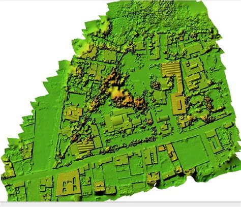 Process Drone Image In Metashape Points Cloud D Mesh Dsm Dtm Layout