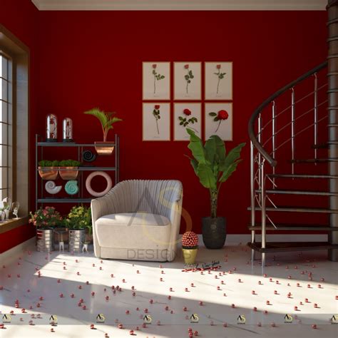 Buy Red Room Digital Art 1750 Ceramic Online at Best Prices by Top ...