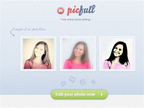 Picfull aplicación web para editar fotos al instante Editar fotos