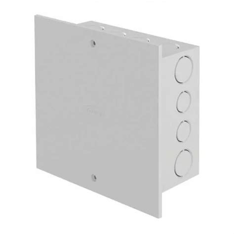 Caixa De Passagem Eletrica 381x342mm Embutir Branco Amanco Leroy Merlin