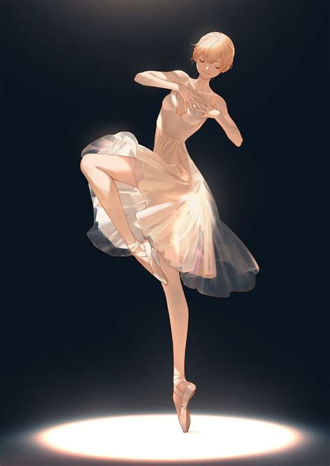 Pin By Airsin Mantana On 2d Womens Anime Ballet Ballet Illustration Ballerina Anime