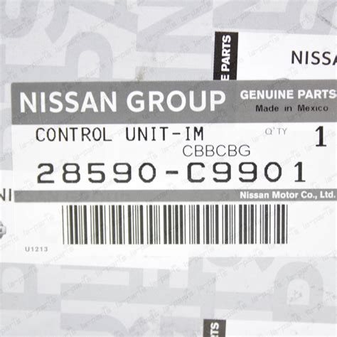 New Genuine Nissan And Infiniti Ignition Immobilizer Module C