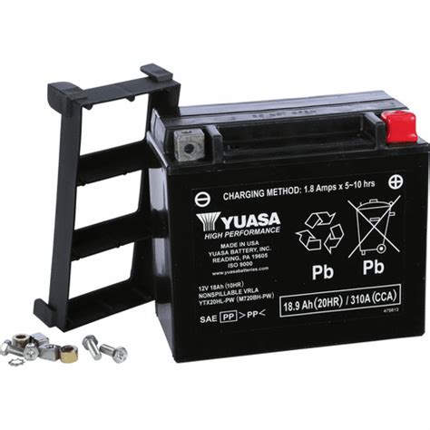 Yuasa High Performance Maintenance Free Battery For Kawasaki Mule Models