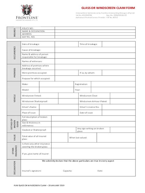 Fillable Online Loss Or Damage Claim Form Fast Track Claimsr20 000