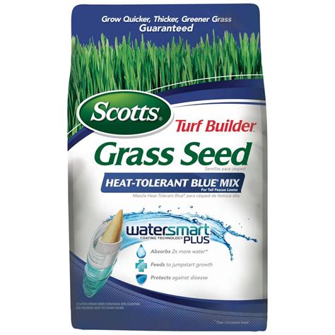 Scotts Turf Builder Lb Heat Tolerant Blue Mix Grass Seed The