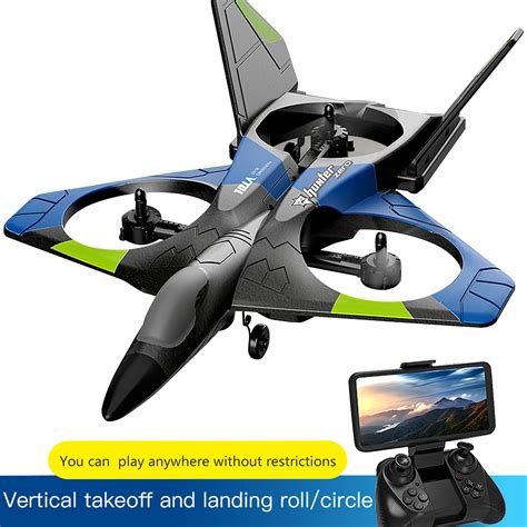 V27 Rc Drone 24g Remote Control Airplane 1080p Camera Jet Fighter