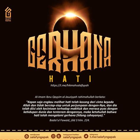 Gerhana Dunia Kehidupandunia Website Salafyngapak Wordpress