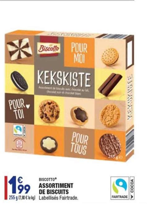 Promo Biscotto Assortiment De Biscuits Chez Aldi Icatalogue Fr