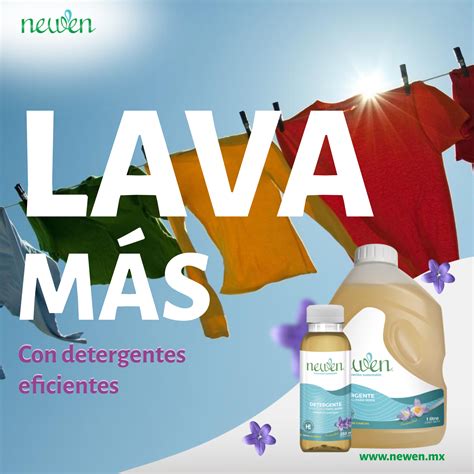 Detergentes ecológicos NEWEN Un respiro para el medio ambiente y para