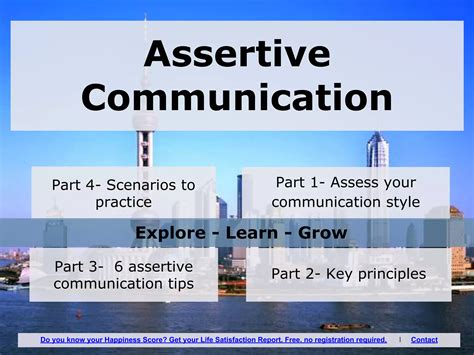 Assertive communication | PPT