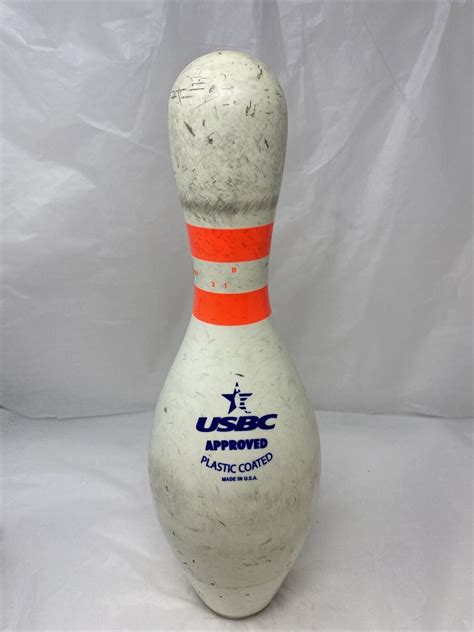 1 AMFLITE II Qubica AMF USBC Approved Used Bowling Pin Plastic Coated