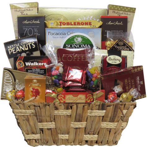 Snackalicious Gift Basket Paniers Cadeaux Montpetit Cr Ations Inc