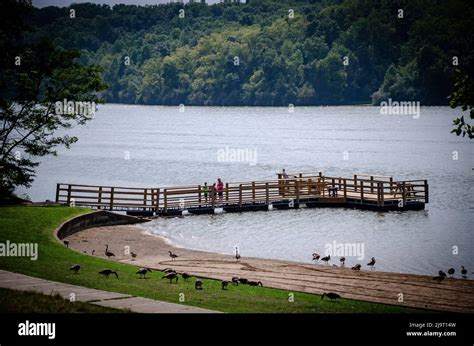 Brookville Lake Beach Whitewater Memorial State Park Indiana Usa