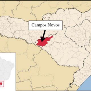 Localiza O Do Munic Pio De Campos Novos No Estado De Santa Catarina