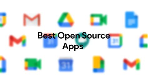 Best Open Source Apps