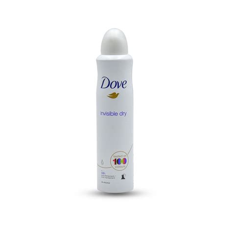 Dove Body Spray Deodarant Invisible Dry 250ml Whim