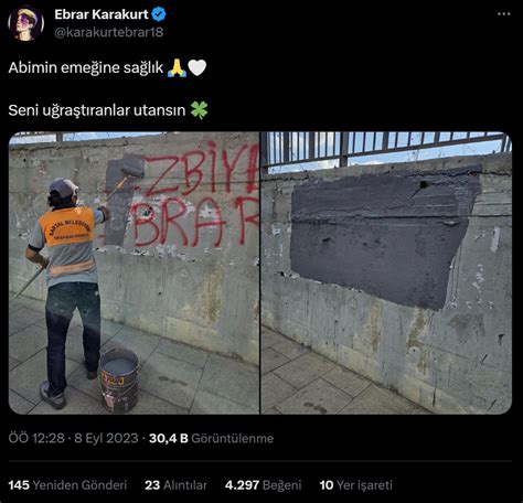 Ebrar Karakurt Kendisini Hedef Alan Duvar Yaz Lar N Payla T