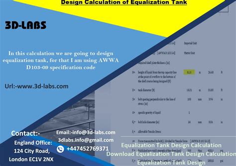 Design calculation of equalization tank in UK.pdf