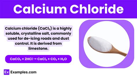 Calcium Chloride (CaCl₂) - Definition, Structure, Preparation ...