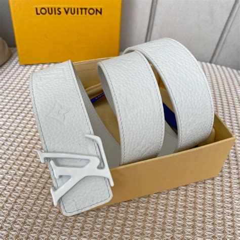 Louis Vuitton Iconic Reversible LV Belt White LV Women Belt - Vipfasbags