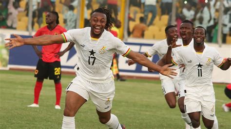 Ghana Vs Angola Afcon Qualifier Extended Highlights Of First