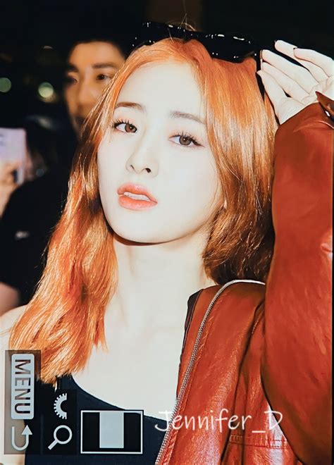 Fans Are Absolutely Adoring Le Sserafims Huh Yunjin In A Stunning Red Hairdo Allkpop