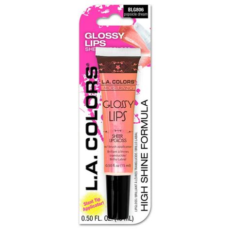 La Colors Sheer Tube Glossy Lips Popsicle Dream 050 Fl Oz