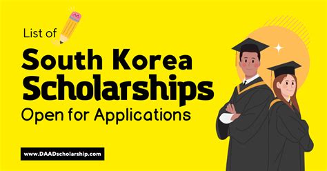 List Of South Korean Scholarships In 2024 Open For Applications
