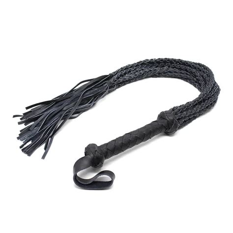 Bdsm Whip Real Leather Spanking Whips Buttock Torture Bondage Gear