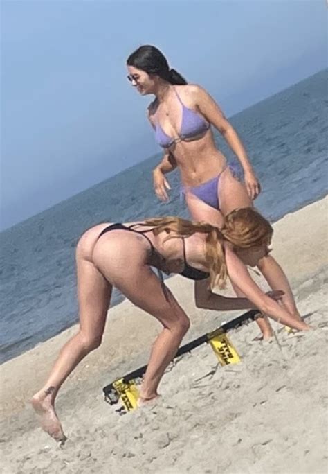 Redhead Co Ed Perfect Booty Thong Bikini Beach Bikini Forum