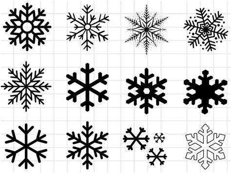 Snowflake Svg Bundleflake Winter Svg Christmas Svg Winter Svg