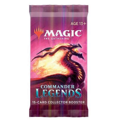 Magic The Gathering Commander Legends Card Collector Booster Pack