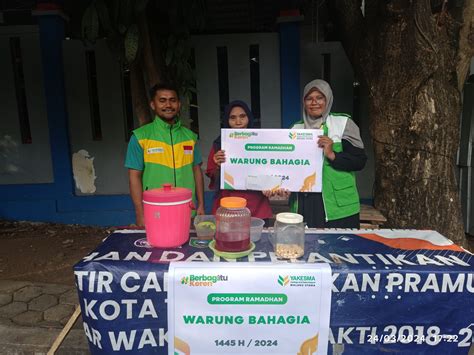 Yakesma Maluku Utara Salurkan Bantuan Warung Bahagia Kalesang