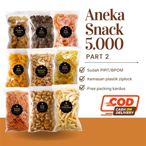 Jual Delish Snacks Aneka Snack Serba Part Cemilan Camilan