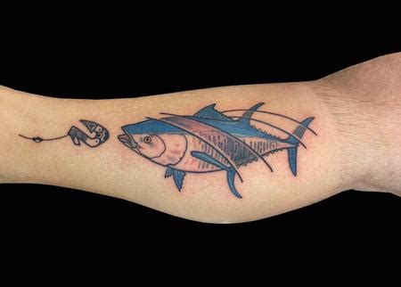 Fish & Polynesian Lure by Adam Considine: TattooNOW