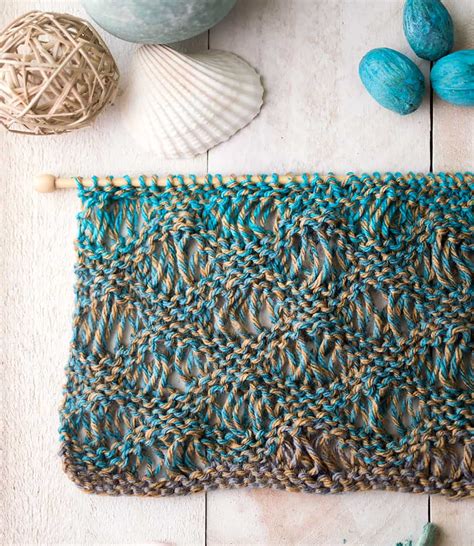 How To Knit The Wave Stitch