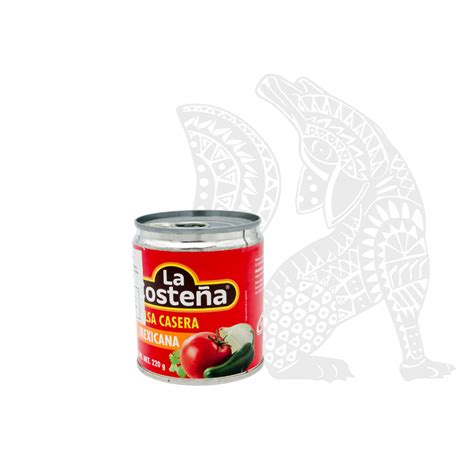 Salsa casera mexicana La Costeña lata 220g Tierra de Alebrijes