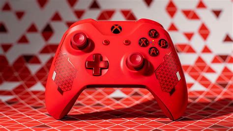 Microsoft Unveils The Sport Red Xbox Controller Xbox One Controller Hd