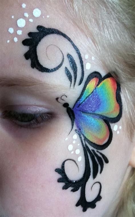 21 Simple Face Painting Butterfly Face Painting Ideas