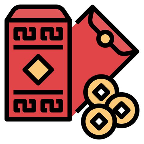 Red Envelope Ultimatearm Lineal Color Icon