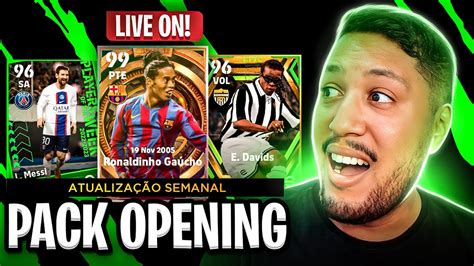 10 000 MOEDAS NO SUPER PACK OPENING DA ATUALIZAÇÃO SEMANAL EFOOTBALL