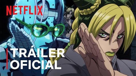 Jojos Bizarre Adventure Stone Ocean Tráiler Oficial 2 Netflix