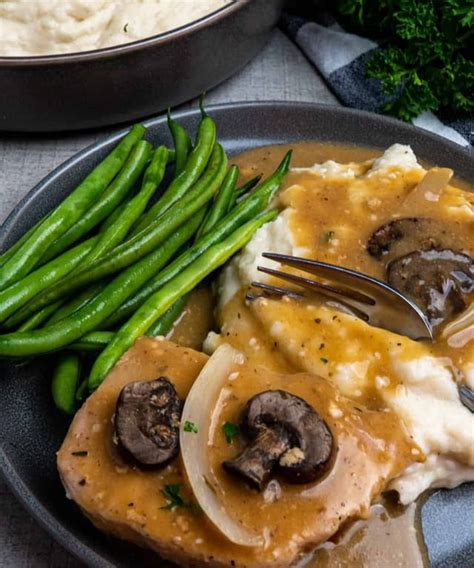 Crock Pot Smothered Pork Chops Punchfork