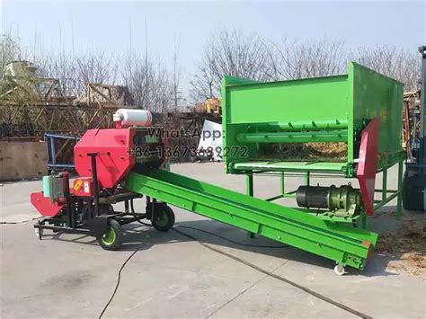 Electric Powered Silage Round Baler For Sale To Algeria